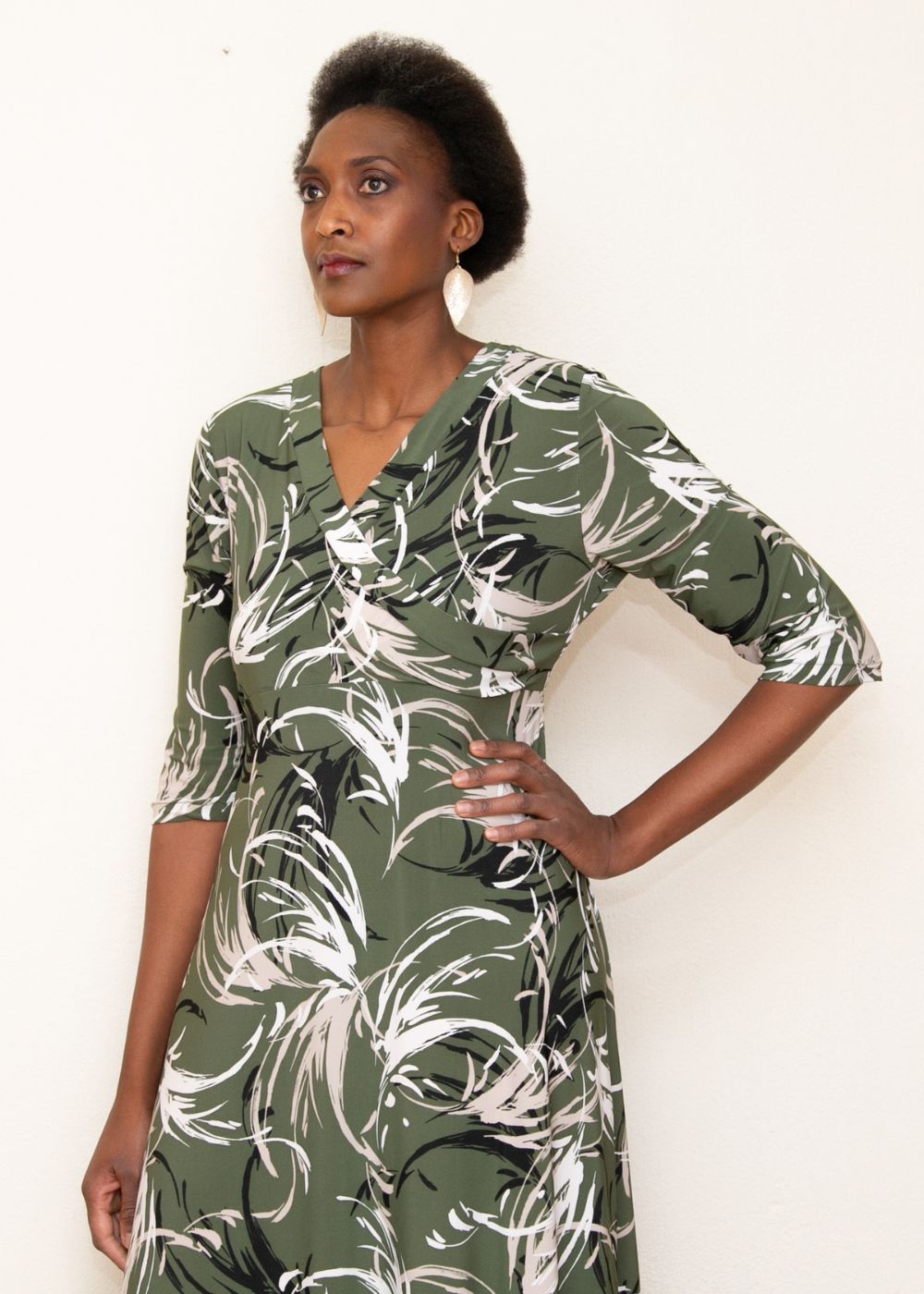 Crossover clearance wrap dress